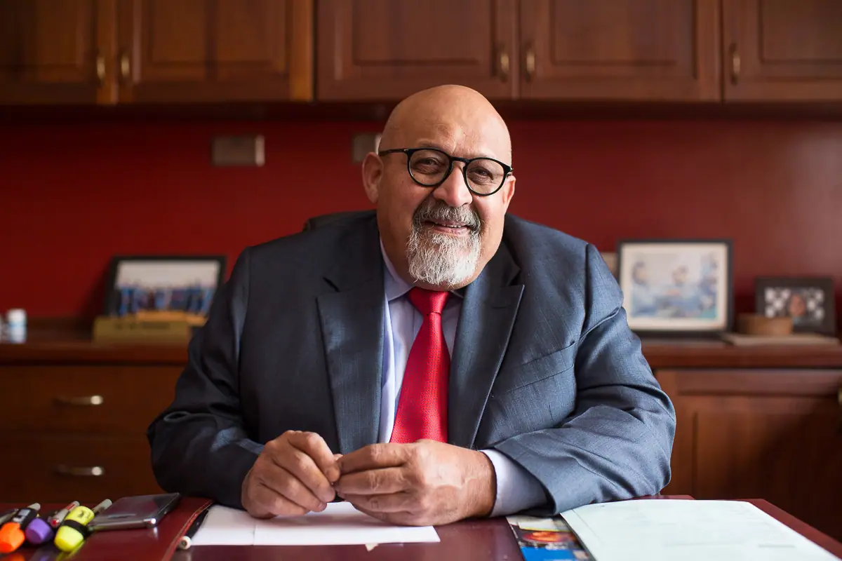 Portrait of Prof. Rafique Parkar, FRCOG, EBS